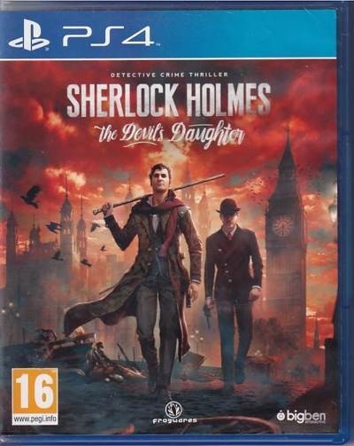 Sherlock Holmes - The Devils Daughter - PS4 - (B Grade) (Genbrug)